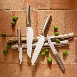 Couteau De Cuisine*alinea Couteau chef en céramique et manche en inox - métallisé Gris