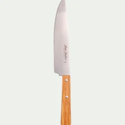 Couteau De Cuisine*alinea Couteau chef en inox et bois d'olivier 28cm - Naturel