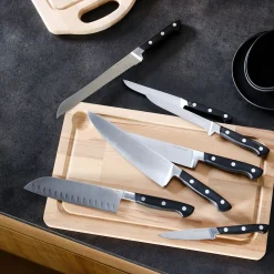 Couteau De Cuisine*alinea Couteau d'office forgé avec lame 9cm en métal Noir