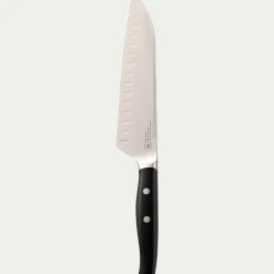 Couteau De Cuisine*alinea Couteau forgé japonais Santoku avec lame 18 cm en acier inoxydable