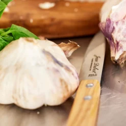 Couteau De Cuisine*alinea Couteau office en inox et bois d'olivier 18cm - Naturel