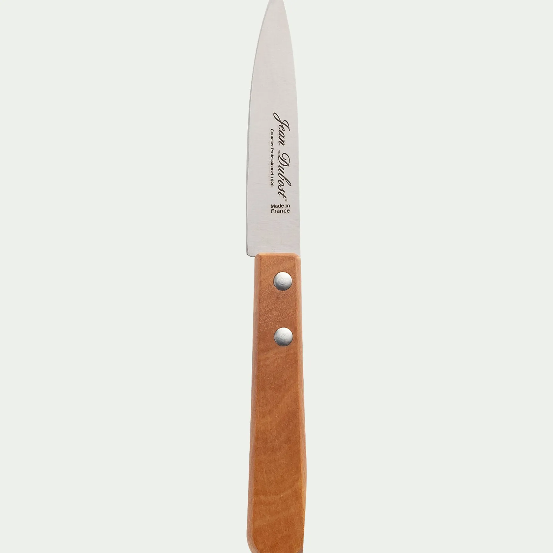 Couteau De Cuisine*alinea Couteau office en inox et bois d'olivier 18cm - Naturel