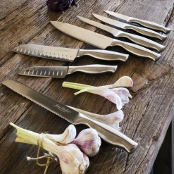 Couteau De Cuisine*alinea Couteau santoku en inox 25cm Gris