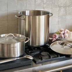 Accessoire De Cuisson*alinea Couvercle en inox De Buyer - argenté D24 cm |Argenté