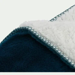 Plaid|Couvre-Lit*alinea Couvre lit imitation fourrure- figuerolles 180x220cm Bleu