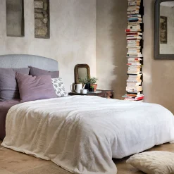 Plaid|Couvre-Lit*alinea Couvre lit imitation fourrure - ventoux 180x220cm Blanc