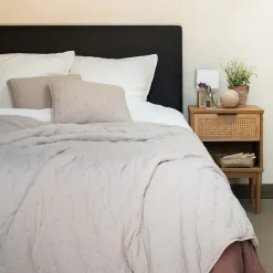 Couvre-Lit*alinea Couvre-lit effet capitonné 230x250cm - alpilles Beige