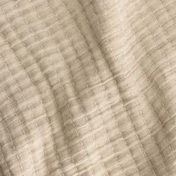 Couvre-Lit*alinea Couvre-lit en coton frangé 230x250cm - Beige