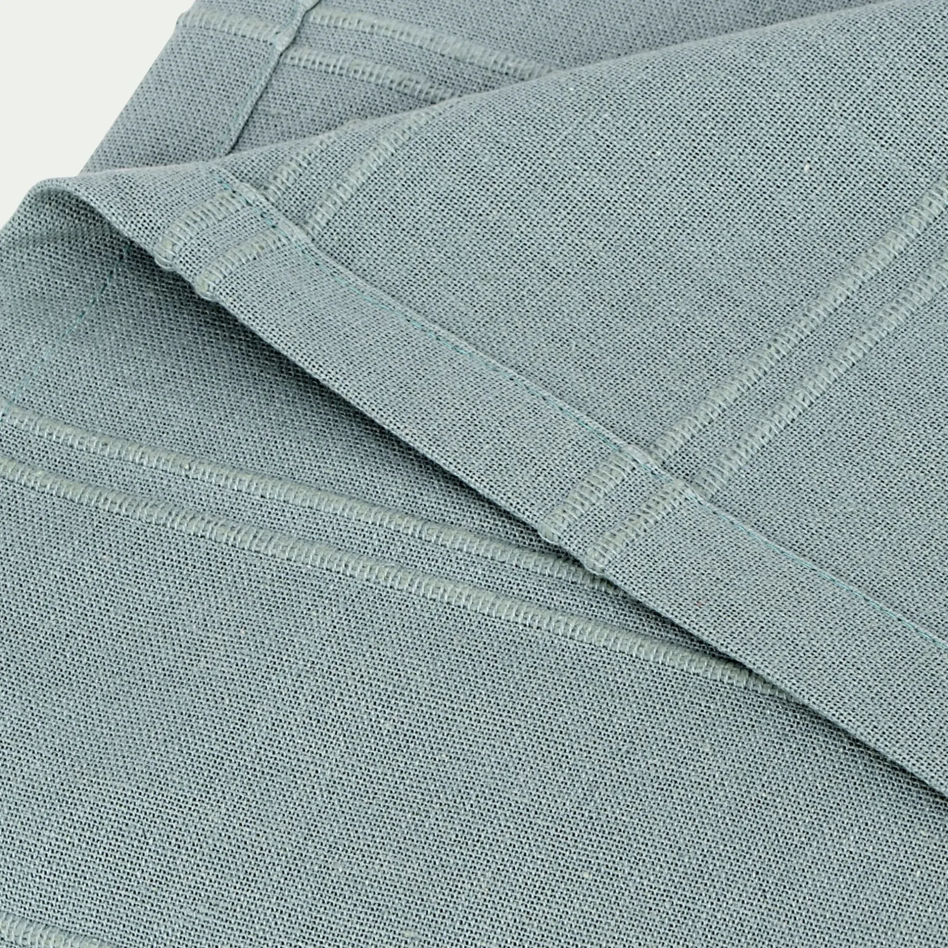 Couvre-Lit*alinea Couvre-lit tissé en coton 180x230cm - calaluna Bleu