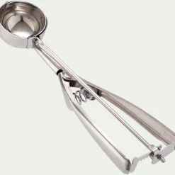 Ustensile De Cuisine|Couvert De Service*alinea Cuillère à glace avec pince en inox - Argenté