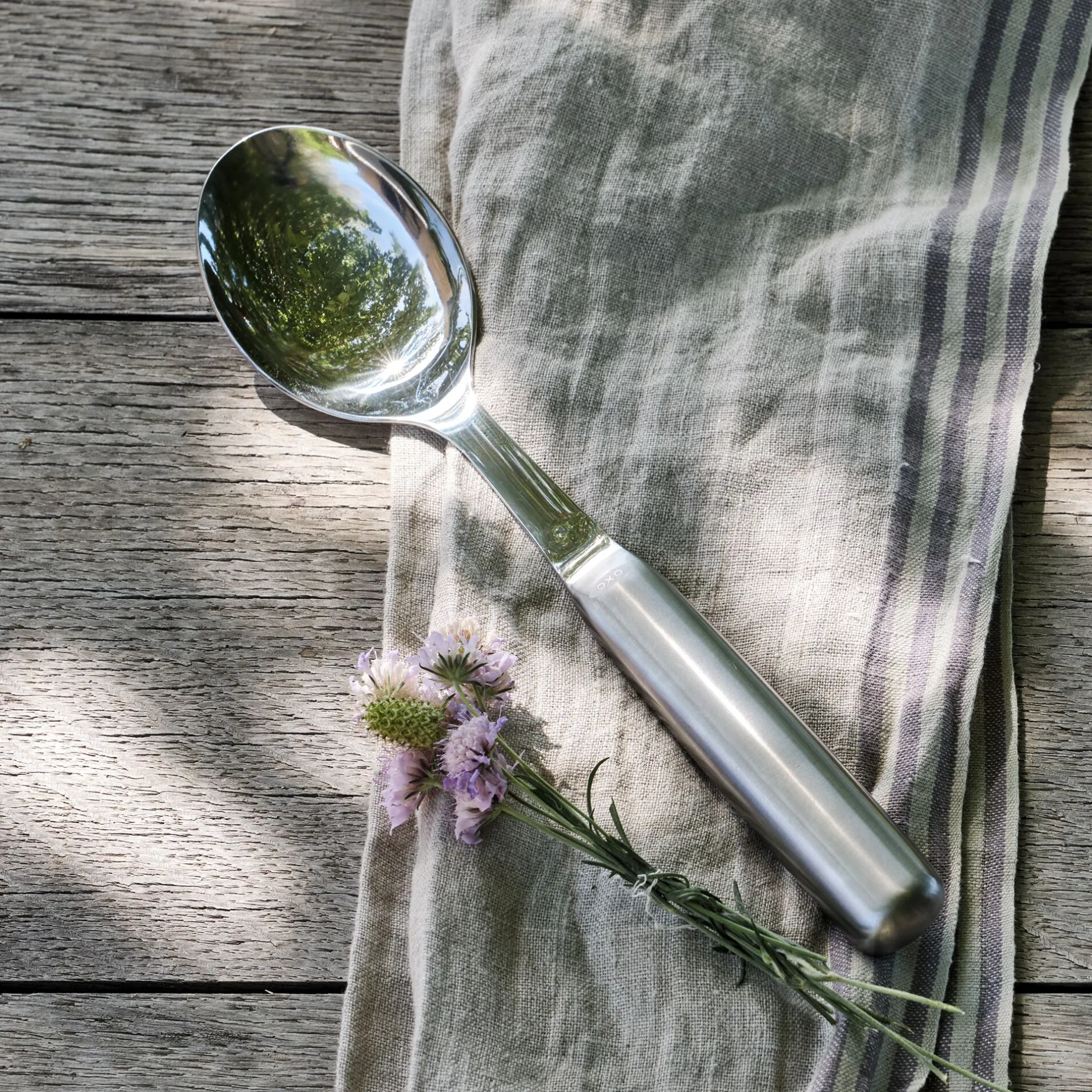 Ustensile De Cuisine|Couvert De Service*alinea Cuillère de service en inox - métallisé Gris