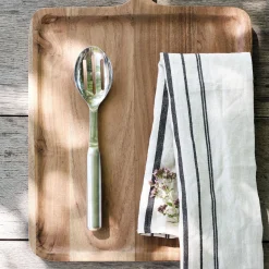 Ustensile De Cuisine|Couvert De Service*alinea Cuillère de service perforée en inox 33cm - métallisé Gris