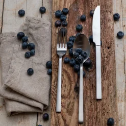 Couvert De Table*alinea Cuillère en inox - finition satinée Argenté