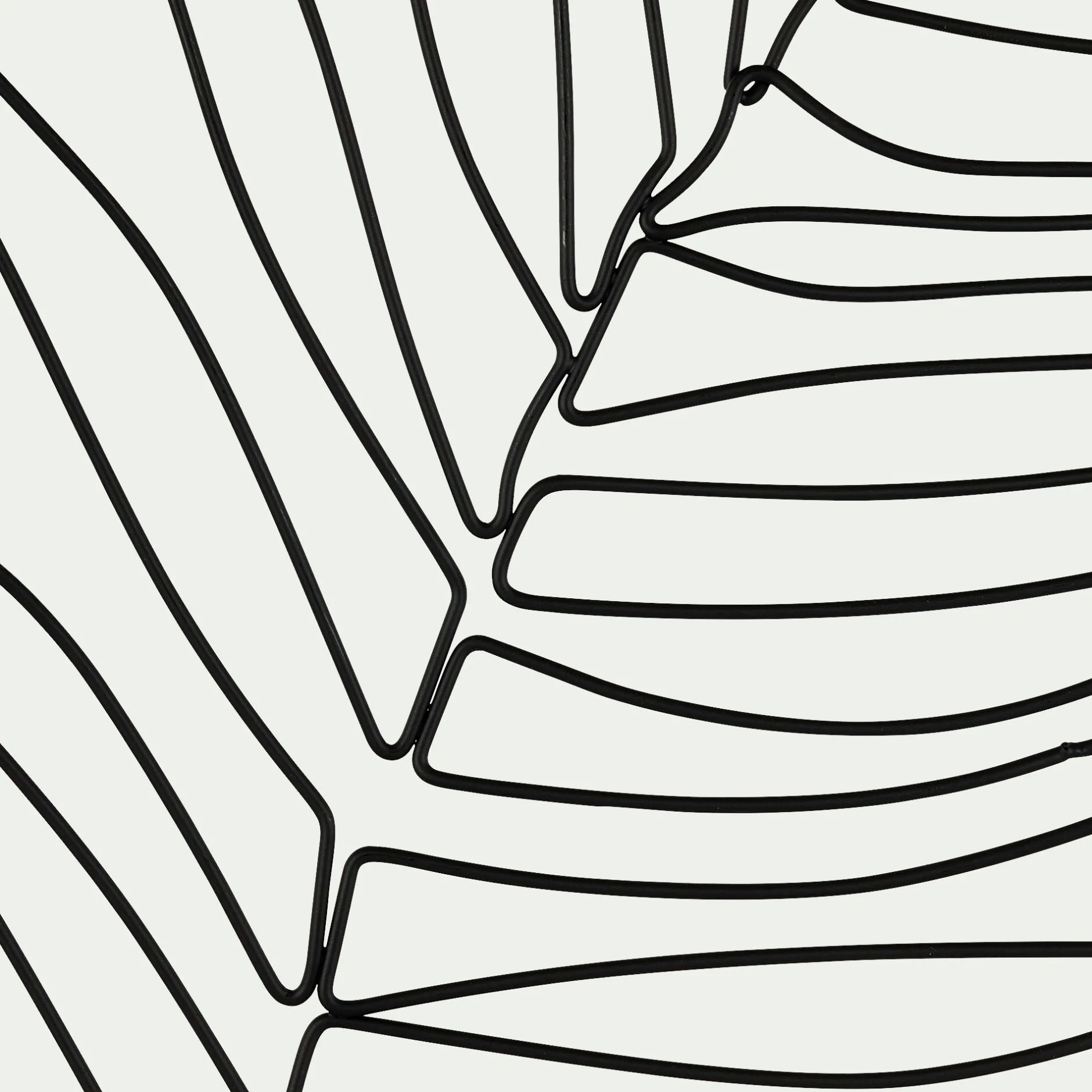 Toile, Tableau Et Affiche*alinea Décoration murale palmier - L50xl34,5cm Noir