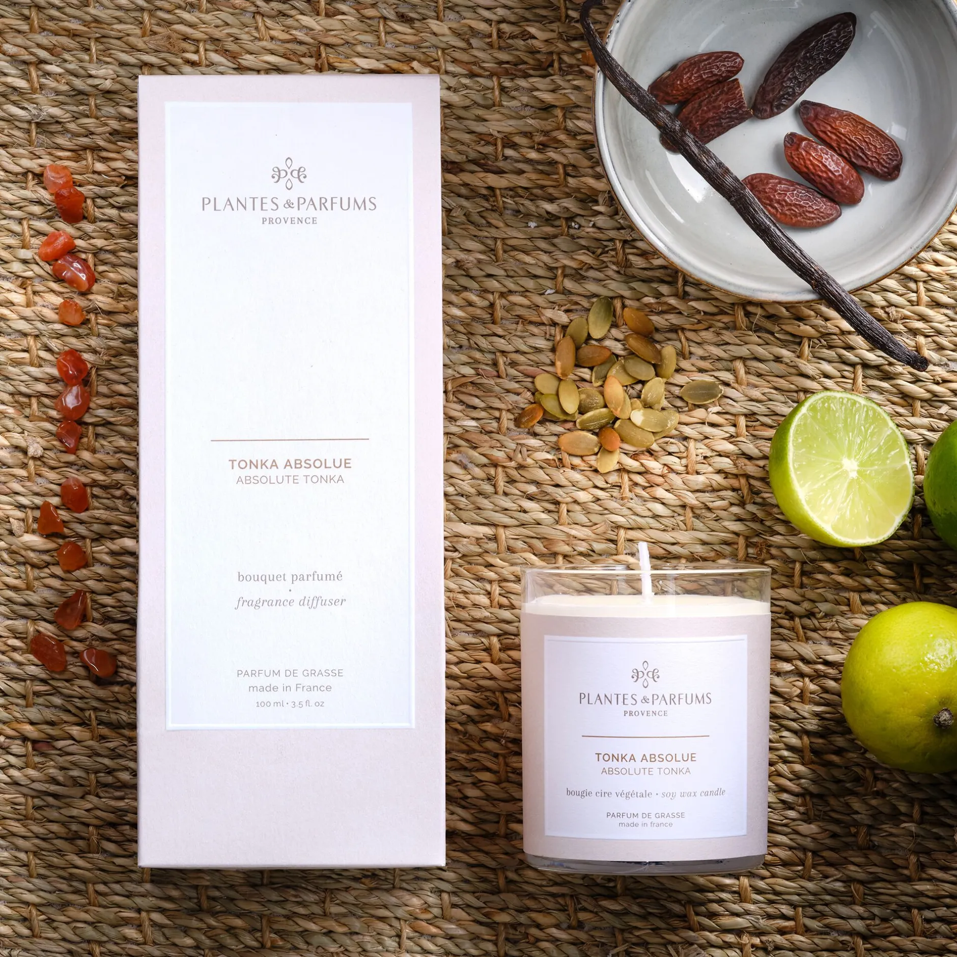 Parfum D'Ambiance*alinea Diffuseur de parfum senteur Tonka absolue 100ml