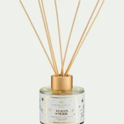 Parfum D'Ambiance*alinea Diffuseur de parfum senteur Flocon de Neige 100ml Blanc