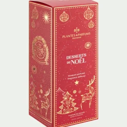 Parfum D'Ambiance*alinea Diffuseur de parfum senteur Desserts de Noël 100ml Rouge