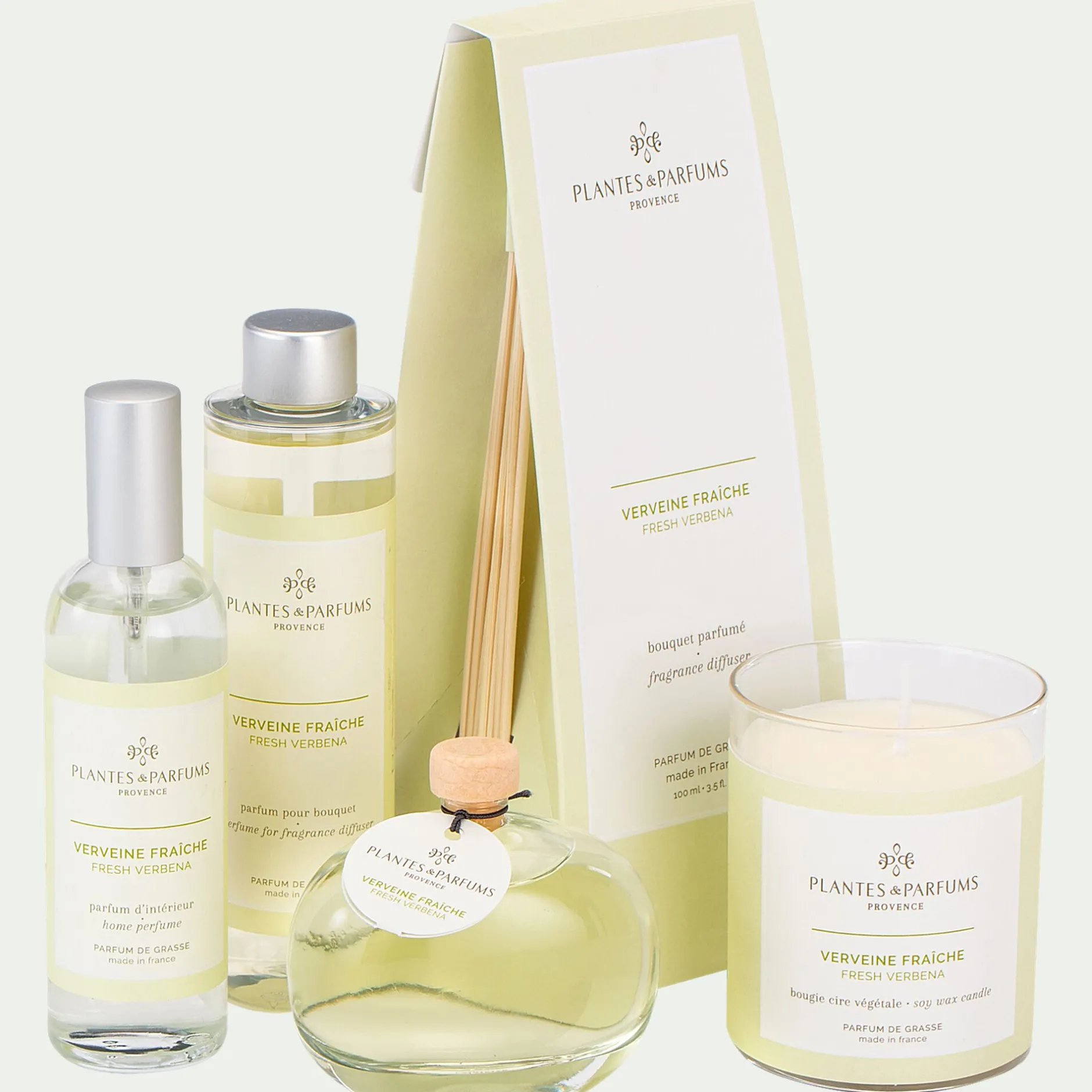 Parfum D'Ambiance*alinea Diffuseur de parfum senteur verveine fraiche 100ml