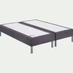 Sommier Tapissier|Sommier 180X200 Cm*alinea Double sommier tapissier Bultex à lattes - 180x200cm Gris