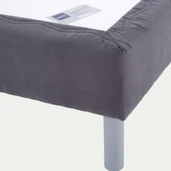 Sommier Tapissier|Bultex*alinea Double sommier tapissier Bultex à lattes - 160x200cm Gris
