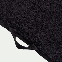 Drap De Bain*alinea Drap de bain brodé en coton - 100x150cm Noir