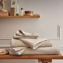 Drap De Bain*alinea Drap de bain en bouclettes de coton bio - alpilles 90x150cm Beige