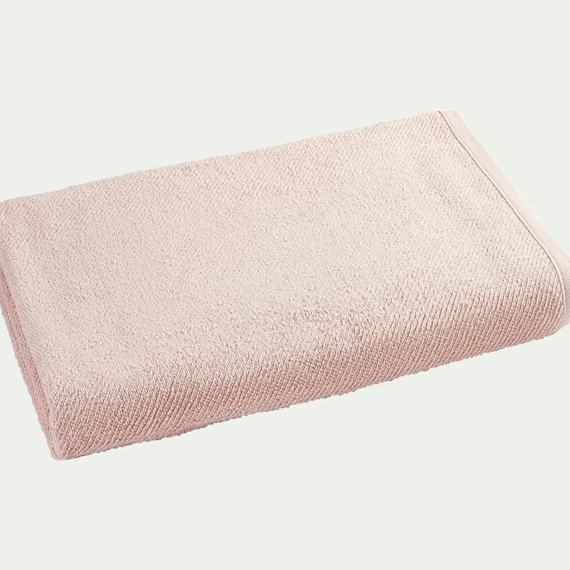 Drap De Bain*alinea Drap de bain en bouclettes de coton bio - rosa 90x150cm Rose