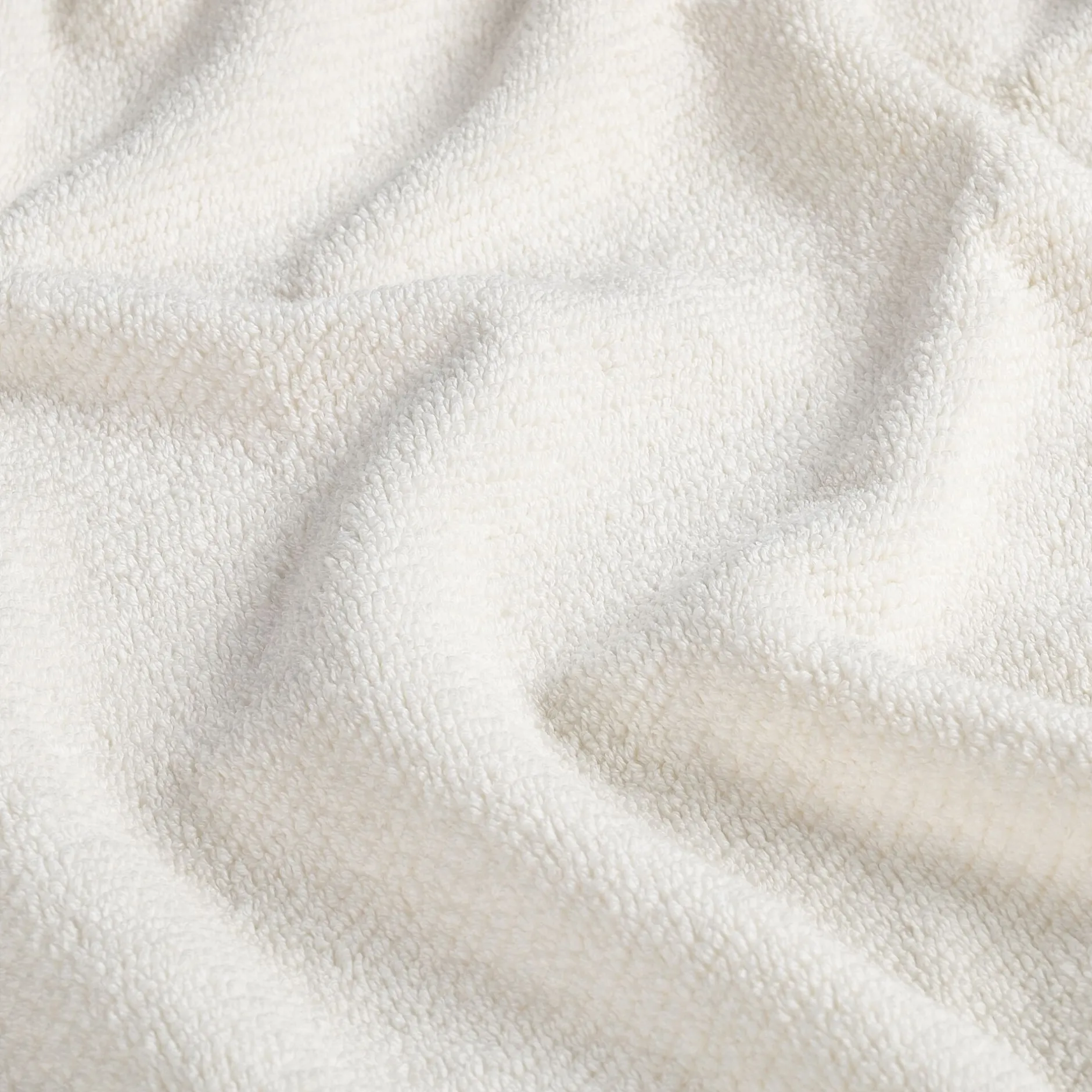 Drap De Bain*alinea Drap de bain en bouclettes de coton bio - ventoux 90x150cm Blanc