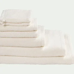 Drap De Bain*alinea Drap de bain en bouclettes de coton bio - ventoux 90x150cm Blanc