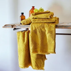 Drap De Bain*alinea Drap de bain en coton - argan 100x150cm Jaune