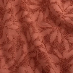 Drap De Bain*alinea Drap de bain en coton motif floral 100x150cm - terracotta Rouge