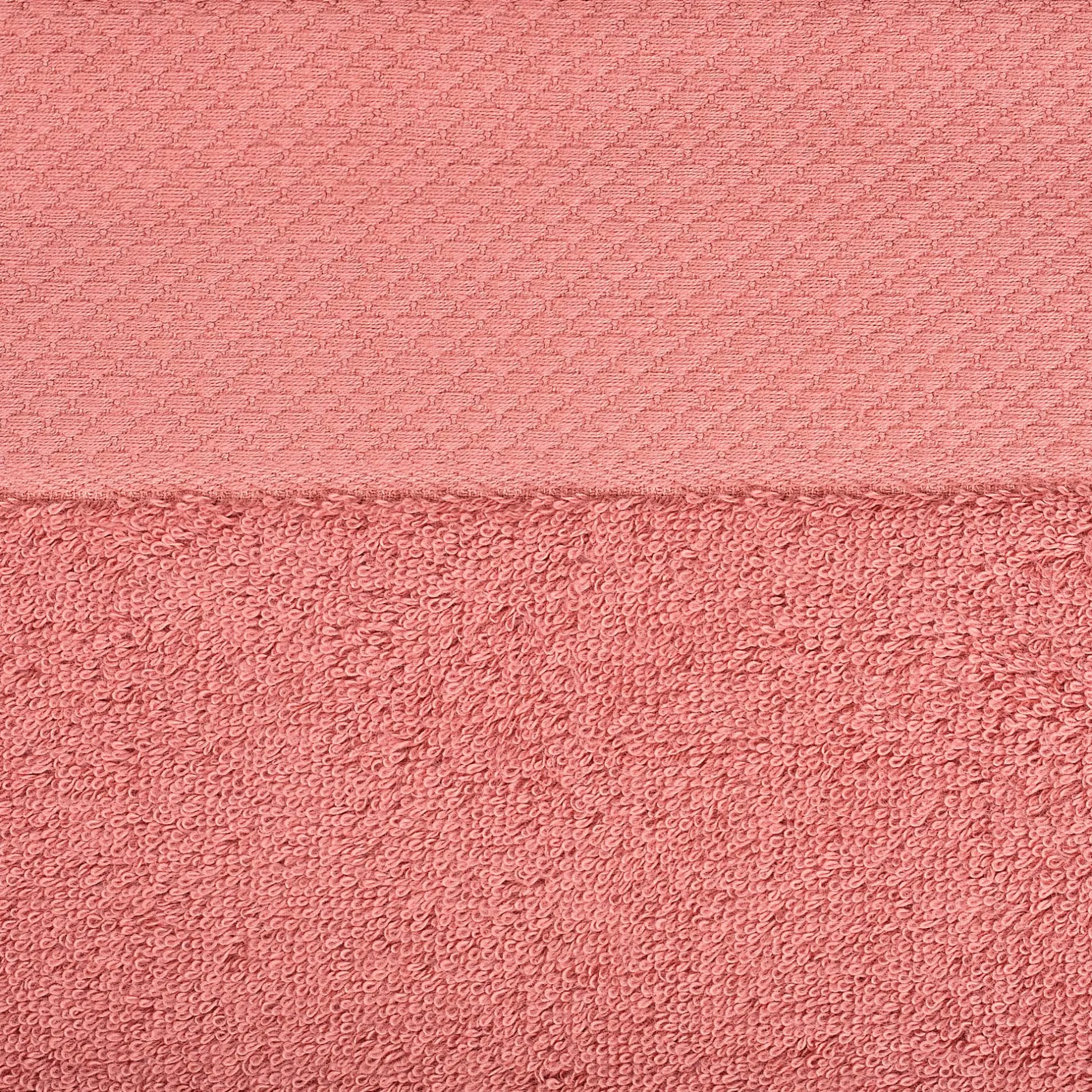 Drap De Bain*alinea Drap de bain en coton peigné - ricin 100x150cm Rouge