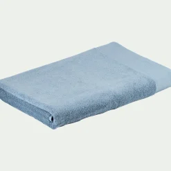 Drap De Bain*alinea Drap de bain en coton peigné - autan 100x150cm Bleu