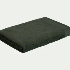 Drap De Bain*alinea Drap de bain en coton peigné - cèdre 100x150cm Vert