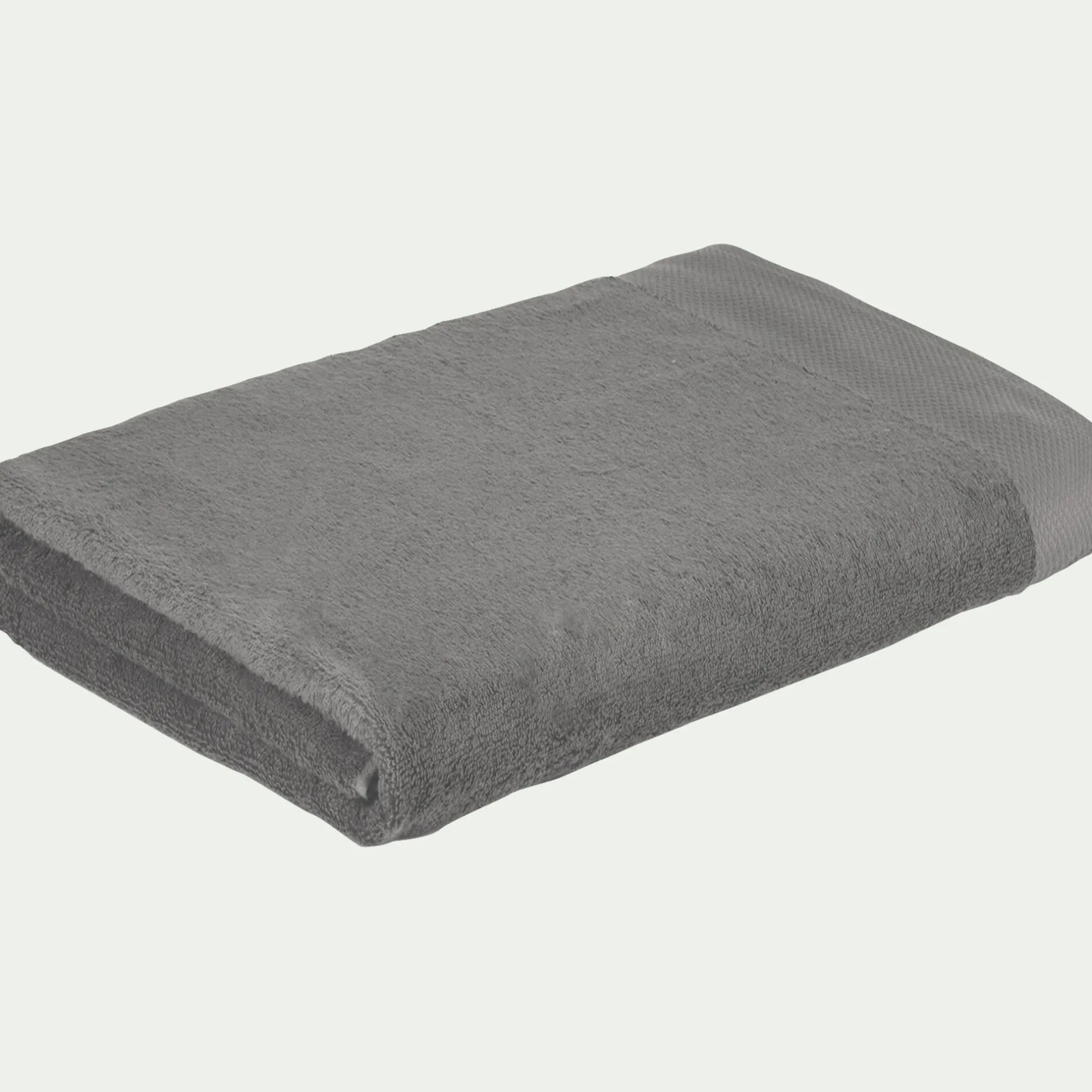 Drap De Bain*alinea Drap de bain en coton peigné - restanque 100x150cm Gris