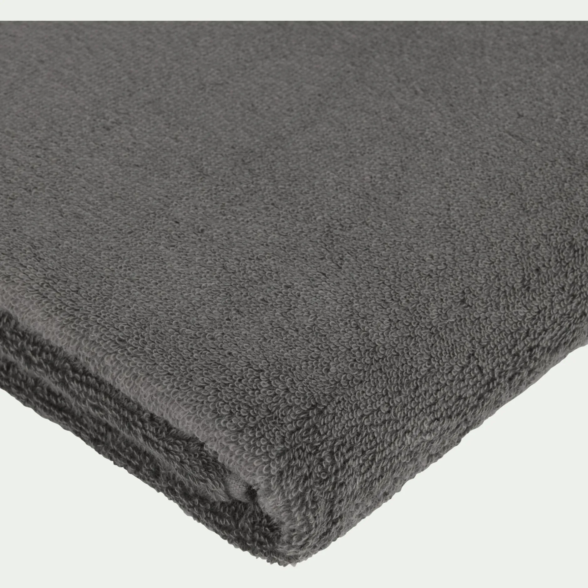 Drap De Bain*alinea Drap de bain en coton peigné - restanque 100x150cm Gris