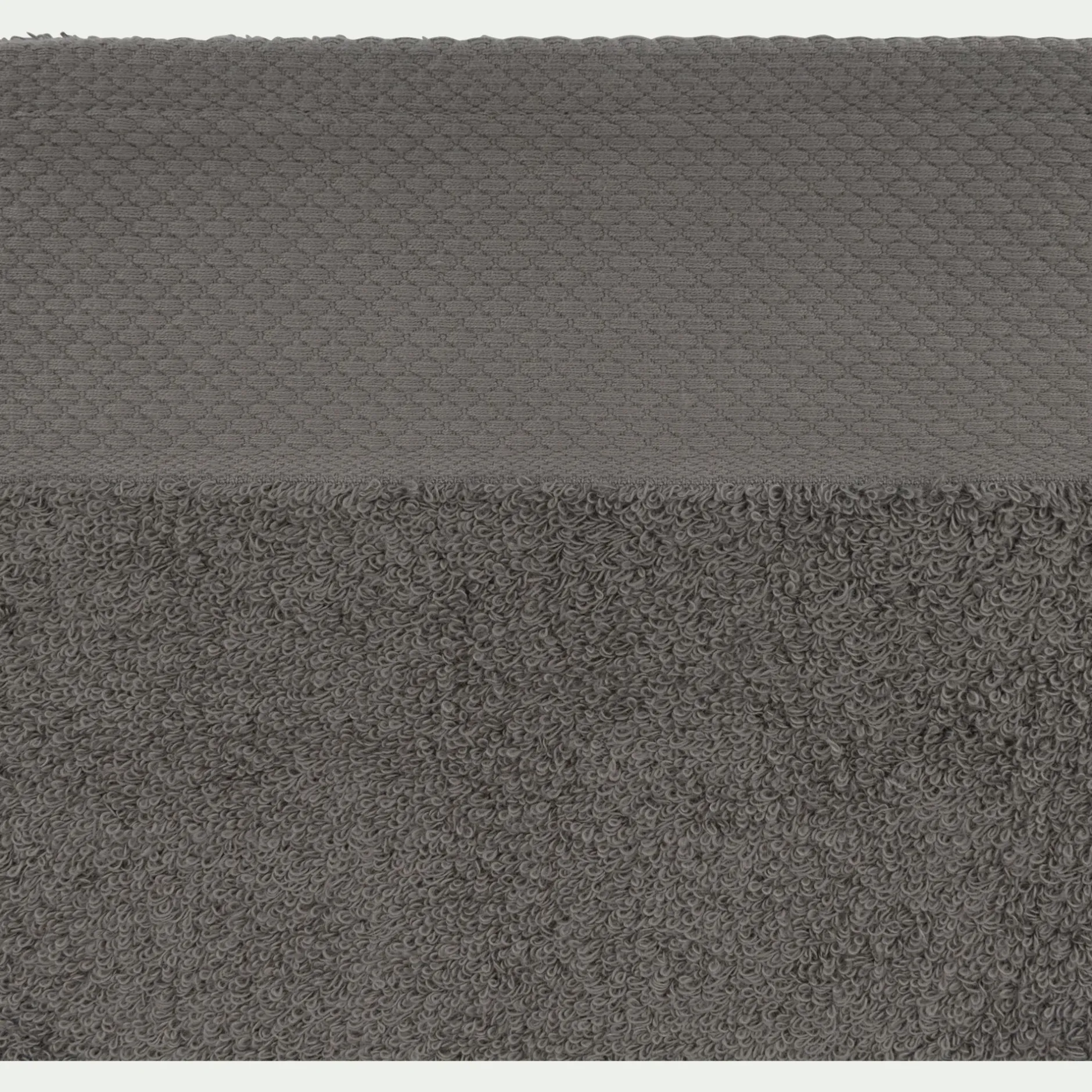 Drap De Bain*alinea Drap de bain en coton peigné - restanque 100x150cm Gris