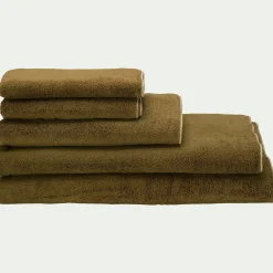 Drap De Bain*alinea Drap de bain en coton 100x150cm - mousse Vert