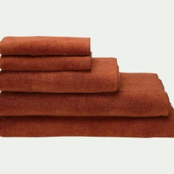 Drap De Bain*alinea Drap de bain en coton 100x150cm - brun rustrel Marron