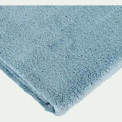Drap De Douche*alinea Drap de douche bouclette en coton - 70x140cm Bleu autan