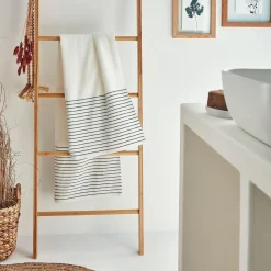 Drap De Douche*alinea Drap de douche en coton - ventoux 70x140cm Blanc