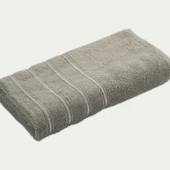 Drap De Douche*alinea Drap de douche en coton - olivier 70x140cm Vert