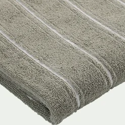 Drap De Douche*alinea Drap de douche en coton - olivier 70x140cm Vert