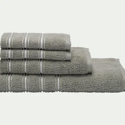 Drap De Douche*alinea Drap de douche en coton - olivier 70x140cm Vert