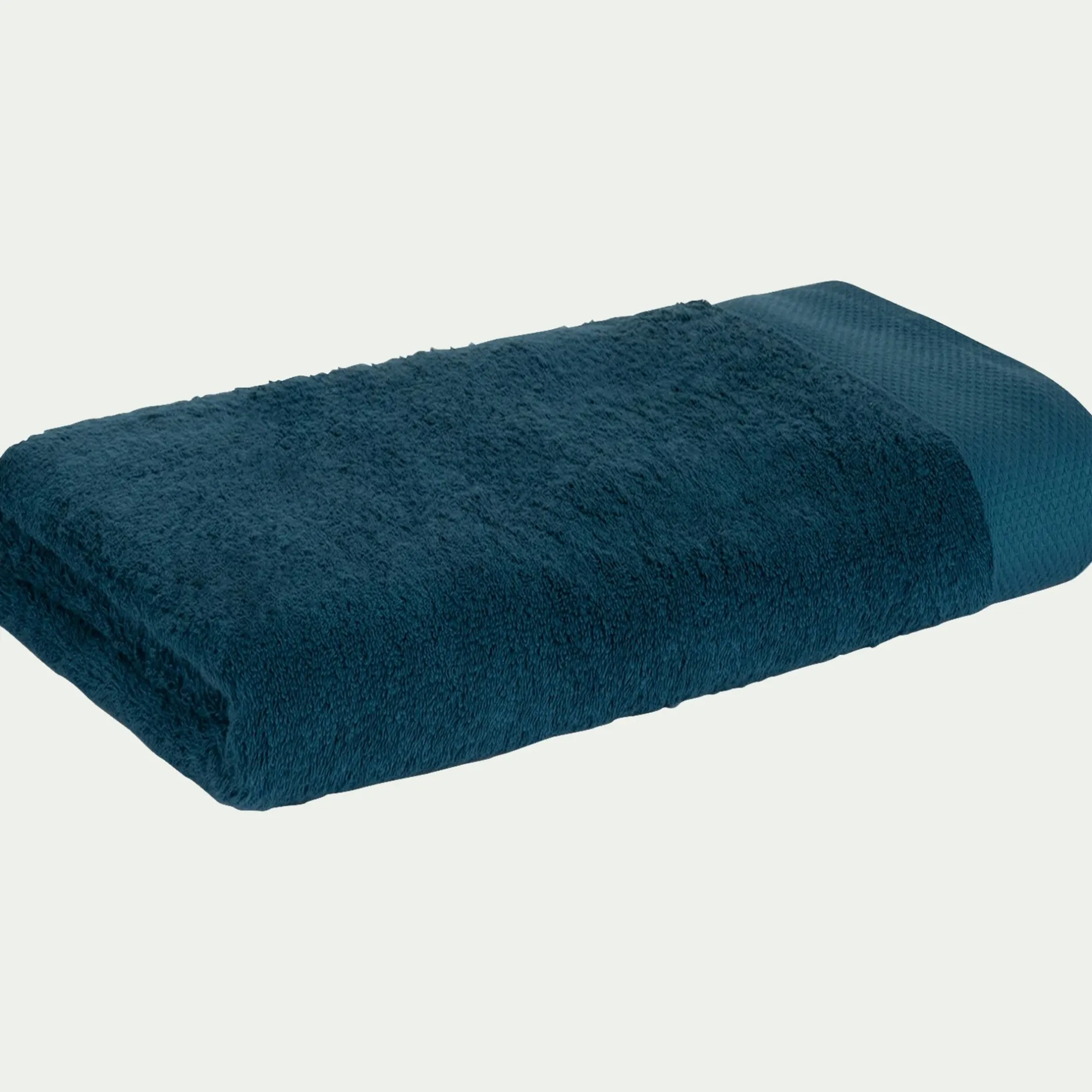 Drap De Douche*alinea Drap de douche en coton peigné - figuerolles 70x140cm Bleu