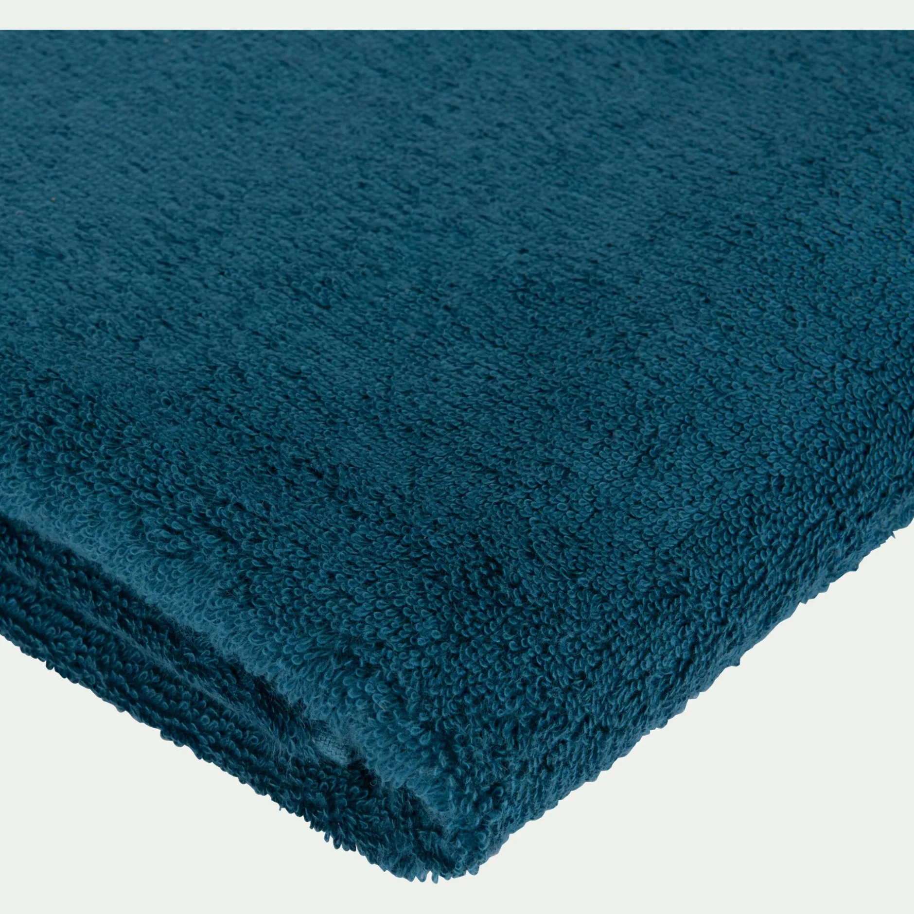 Drap De Douche*alinea Drap de douche en coton peigné - figuerolles 70x140cm Bleu
