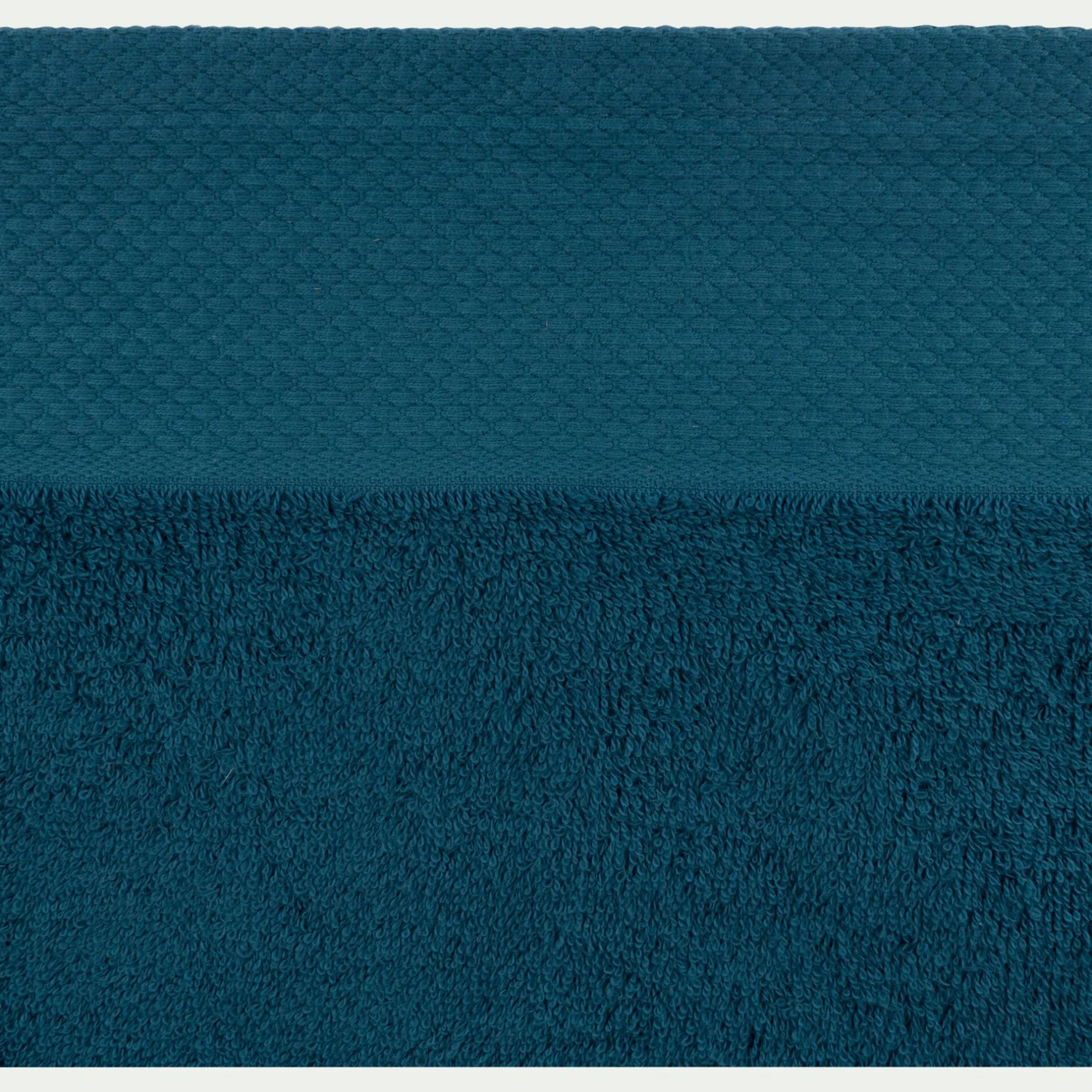 Drap De Douche*alinea Drap de douche en coton peigné - figuerolles 70x140cm Bleu