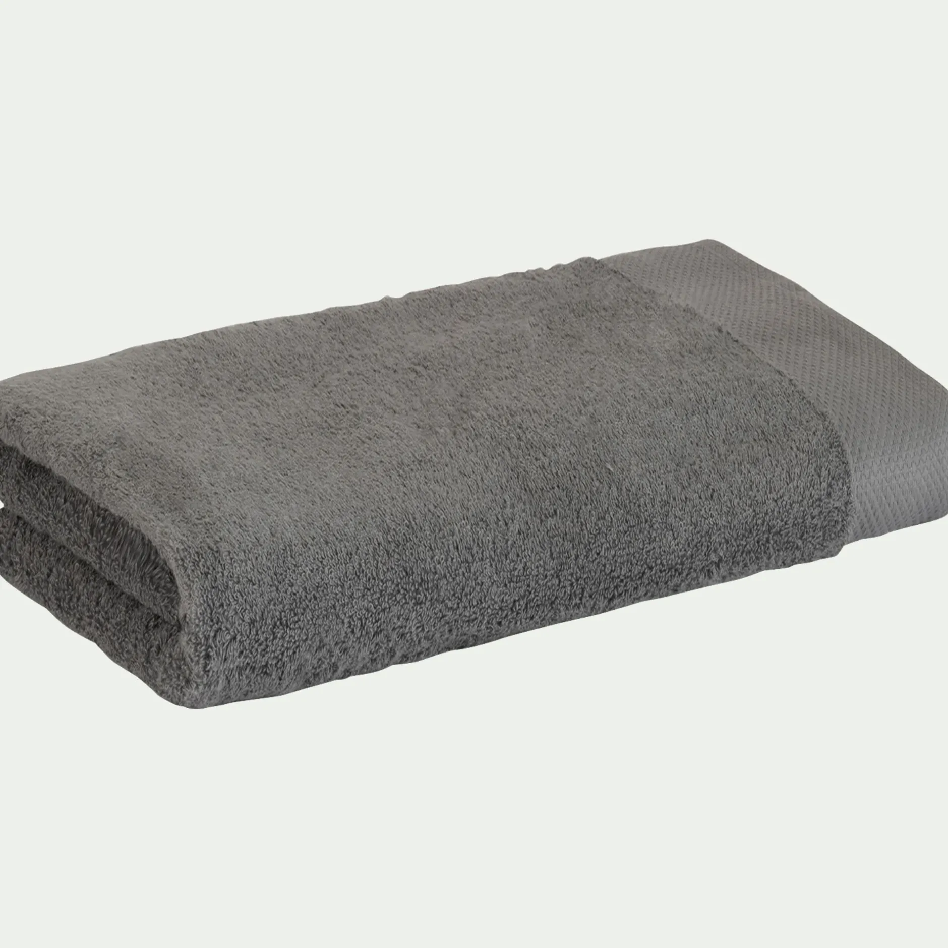 Drap De Douche*alinea Drap de douche en coton peigné - restanque 70x140cm Gris