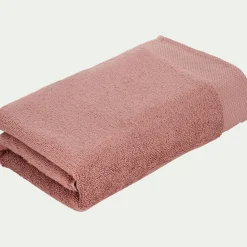 Drap De Douche*alinea Drap de douche en coton peigné - brun rhassoul 70x140cm Marron