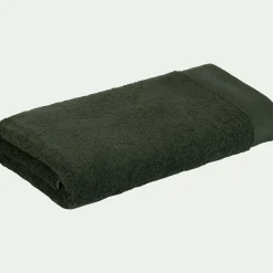 Drap De Douche*alinea Drap de douche en coton peigné - cèdre 70x140cm Vert